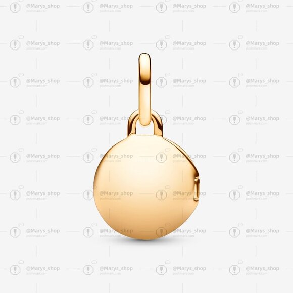 Pandora Openable & Engravable Love Locket Dangle Charm - Picture 3 of 8